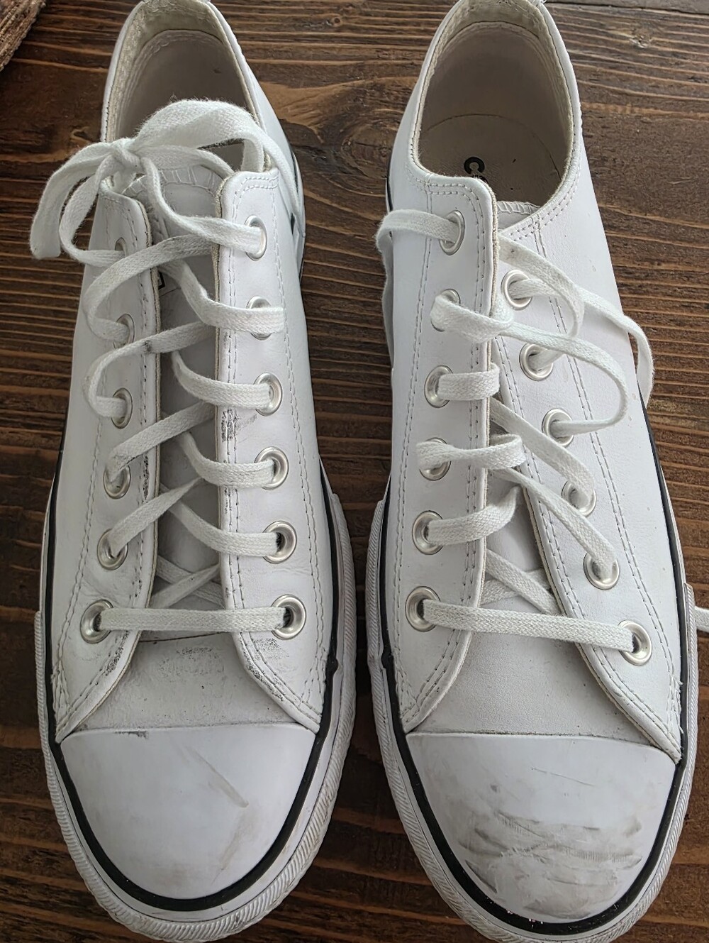 CONVERSE Adult Women 8.5 Style 561680C Leather Chuck Taylor All Star Platform